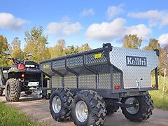 MD Kellfri Kippanhänger Quad 1420 kg mit elektrohydraulischer Kippfunktion