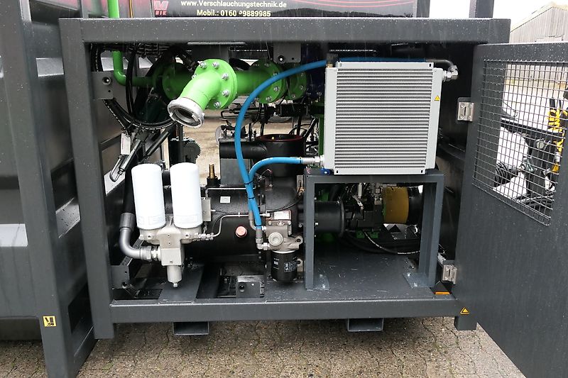 Verschlauchungstechnik Pumpstation ZW B 12000 Gülleverschlauchung Verschlauchung Güllepumpe Kreiselpumpe