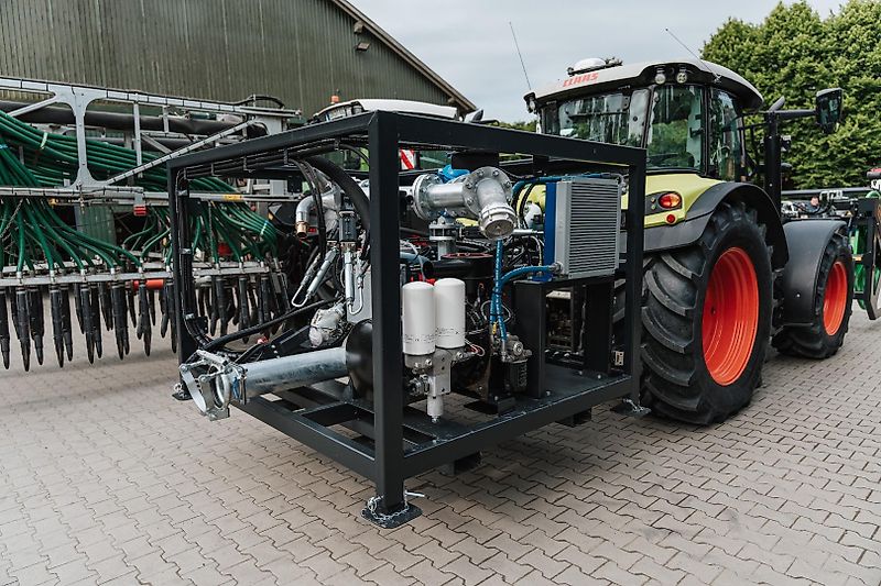 Verschlauchungstechnik Pumpstation ZW B 12000 Gülleverschlauchung Verschlauchung Güllepumpe Kreiselpumpe