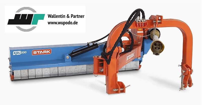 www.wupodo.de - Wallentin & Partner GmbH Böschungsmulcher 2,0 m | Mulcher Stark KDL 200 Stark Hammerschlegel
