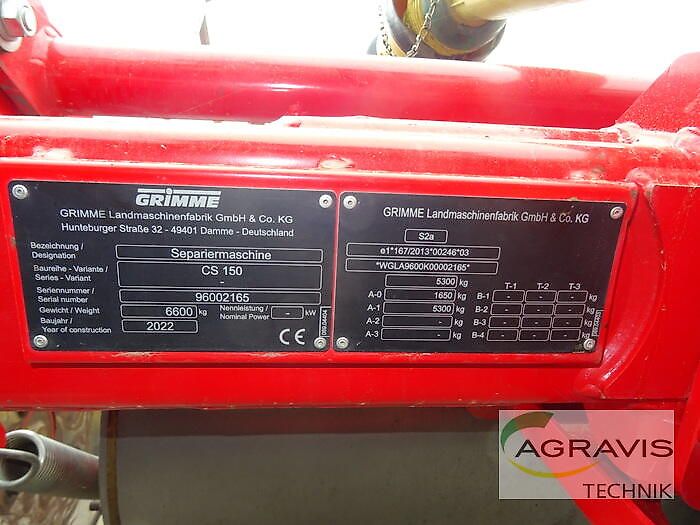 Grimme CS 150