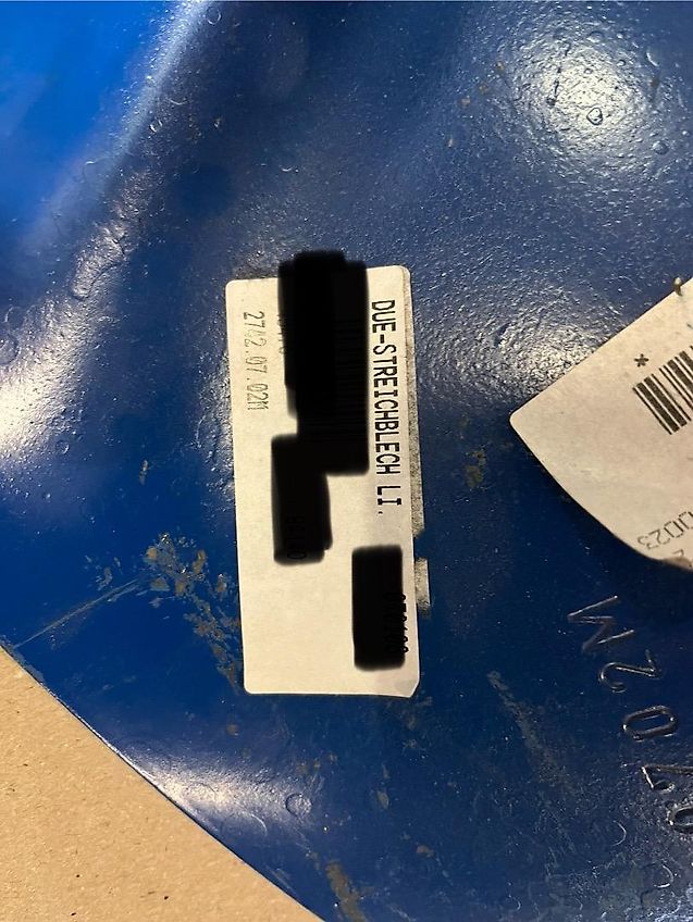 Rabe Dünger-Streichblech links und rechts, 27420702 und 27420701, Paarpreis