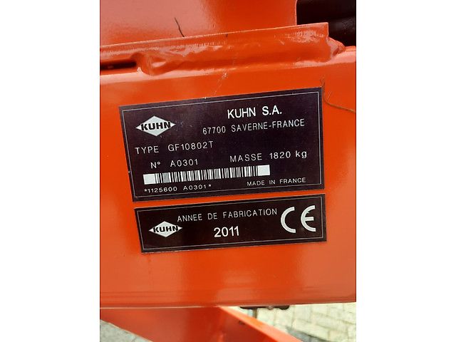 Kuhn GF 10802T