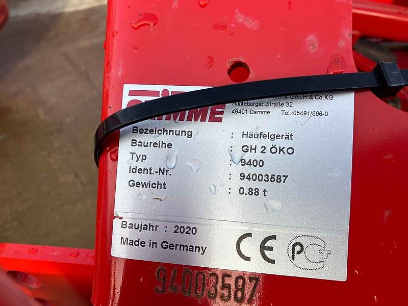 Grimme GH2, Weeder, Row Re-Former