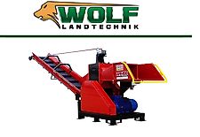 Remet CNC Wolf-Landtechnik GmbH Holzhacker RPE 200 mit Förderband 3.0m 6 Messer