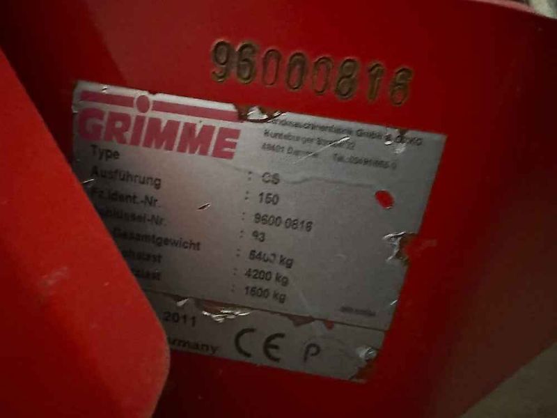 Grimme CS-150 RotaPower