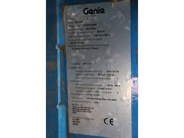 Genie GS-2032