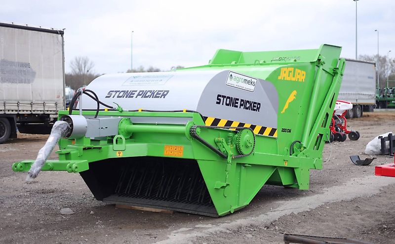 Agromeks zbieracz kamieni Jaguar, 2,1 m - dostępny od ręki