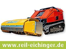 Reil & Eichinger Mähraupe Funkraupe Mulchraupe Forstmulcher Solarpark Vermietung