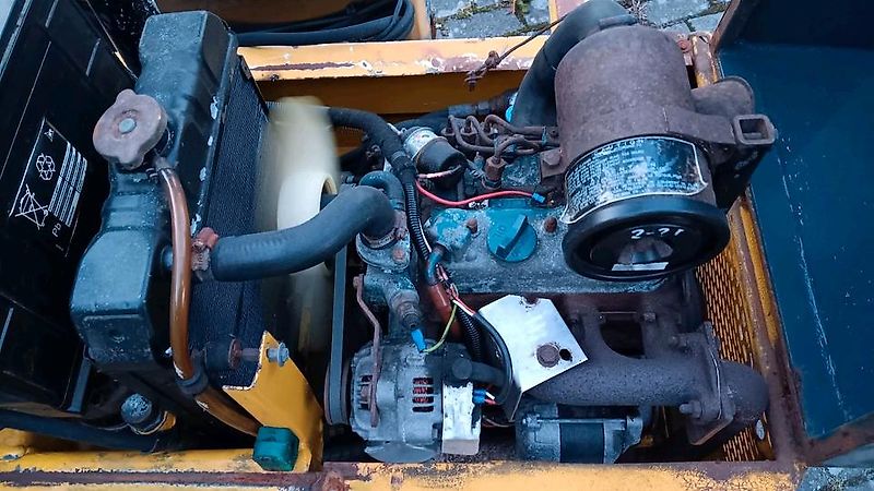 Stapler Mofett Geländestapler Kubota Motor k Linde Clark