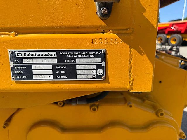Schuitemaker Rapide 125 S Ladewagen Rotor invoer opraapwagen