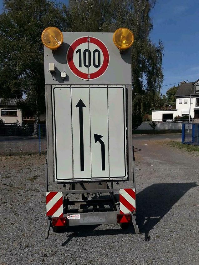 Nissen Verkehrsleittafel Verkehrssicherungsabhänger Horizont