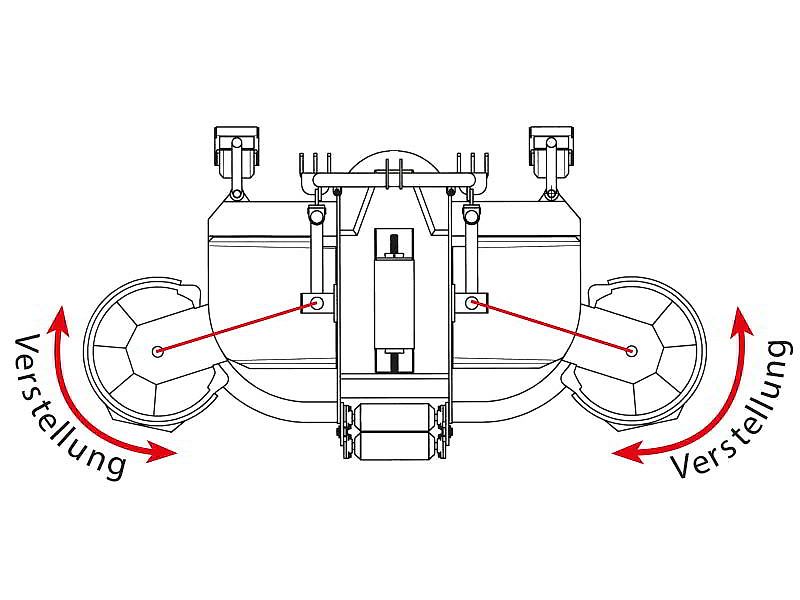 Humus VO 2500, VO 2700, VO 3000, VO 3500 | Mit stabiler Rahmenkonstruktion – speziell für den Einsatz an leistungsstarken Schleppern konstruiert