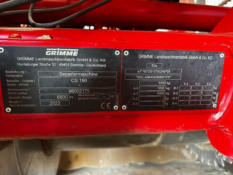 Grimme CS-150 CombiStar XL