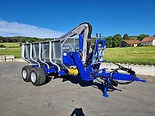 Scandic ST-8 7,9m Kran 550kg Hubkraft Auflauf Hydr. Bremse