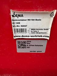 Dema HC 150 Basic Heckcontainer Dema HC 150 Basic Heckcontainer