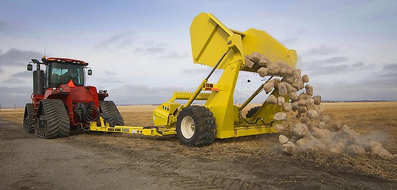 Degelman Rock King 9600 - Steinsammler