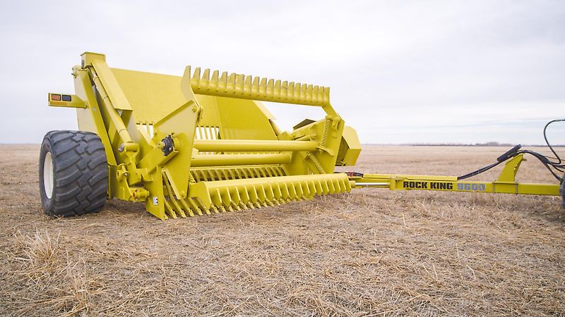 Degelman Rock King 9600 - Steinsammler