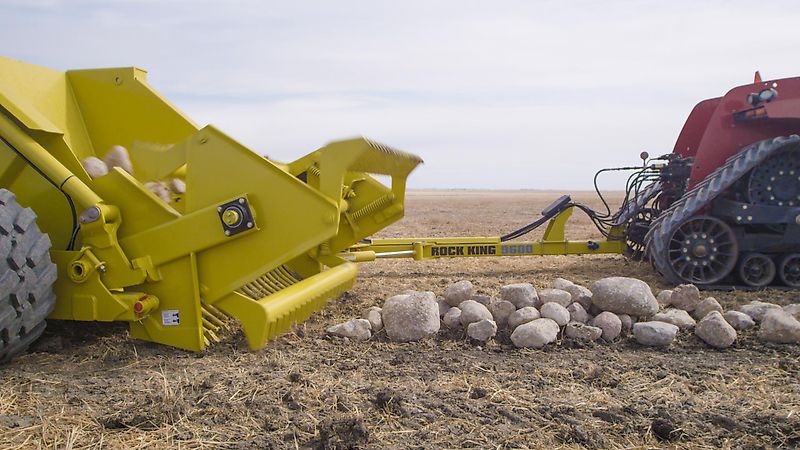 Degelman Rock King 9600 - Steinsammler