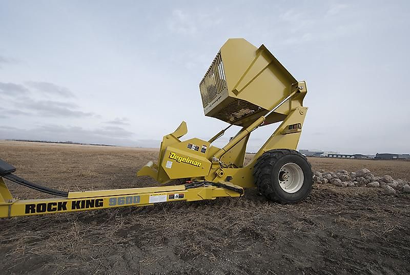 Degelman Rock King 9600 - Steinsammler