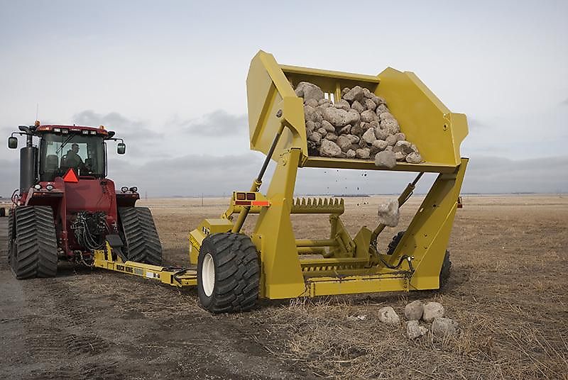 Degelman Rock King 9600 - Steinsammler