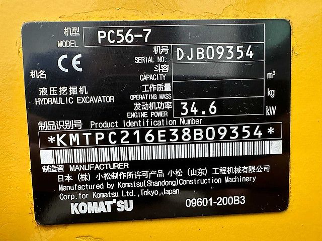 Komatsu PC56-7