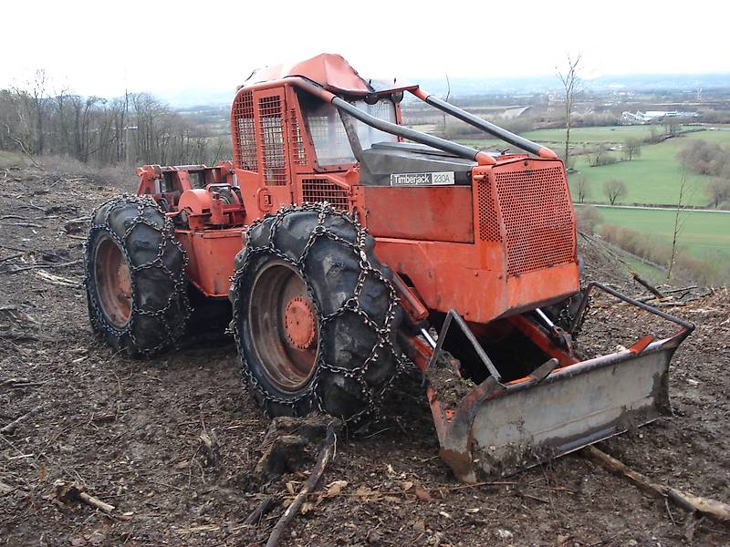 tracteur forestier timberjack occasion