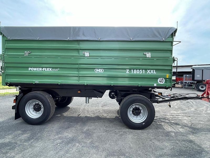 Brantner Zweiachs- Dreiseitenkipper Z18051 2 XXL POWERFLEX, 2 Zylinder, 136165