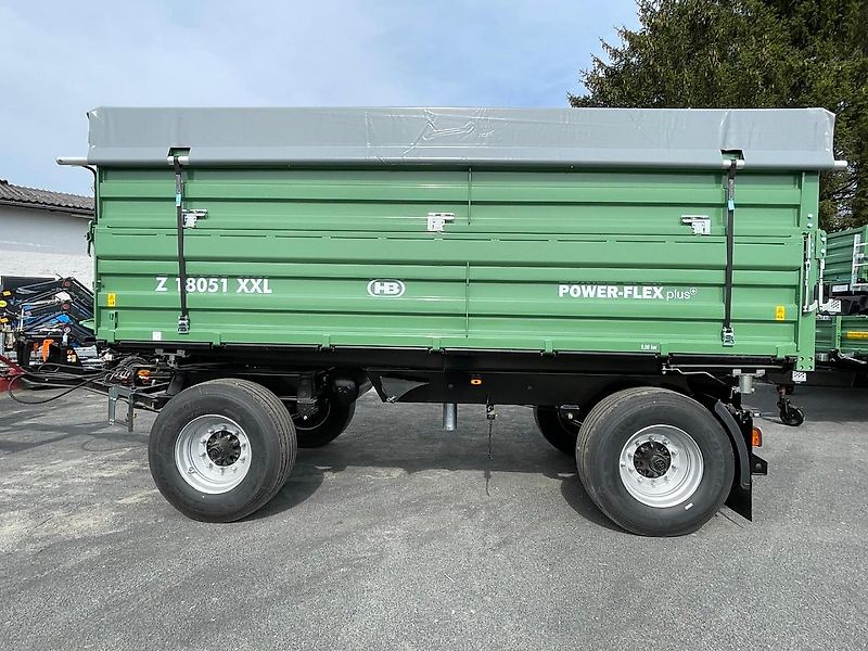 Brantner Zweiachs- Dreiseitenkipper Z18051 2 XXL POWERFLEX, 2 Zylinder, 136165