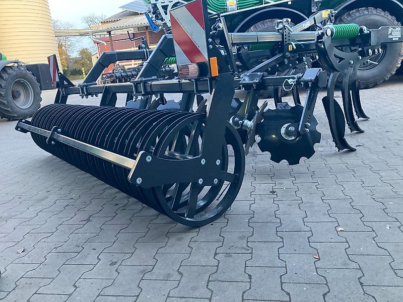 Agroland Mulchgrubber mit LED-Beleuchtung & Federsteinsicherung 3m