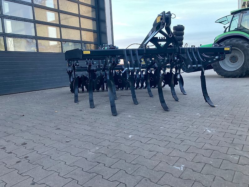 Agroland Mulchgrubber mit LED-Beleuchtung & Federsteinsicherung 3m