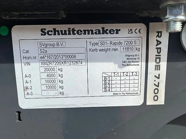 Schuitemaker Rapide 7.700 S ex demo