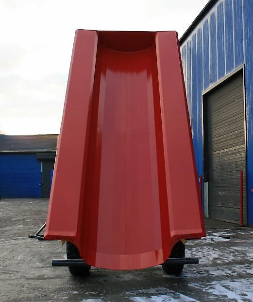 HILKEN HI3000SW, HIlken Steinewagen, Wanne aus Hardox500