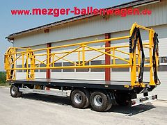 WIELTON Ballenwagen mit hydr. Seitenwand - Ballenanhänger