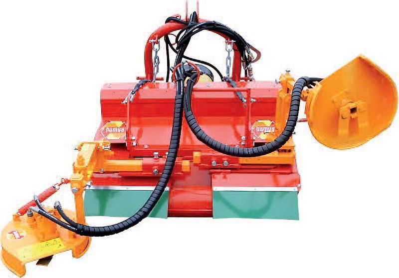 Humus Interplanet Bodenbearbeitungsgerät mit Mulchkopf und Krümlerkopf für Fron- und Heckanbau