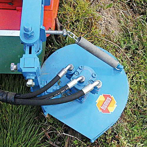 Humus Interplanet Bodenbearbeitungsgerät mit Mulchkopf und Krümlerkopf für Fron- und Heckanbau