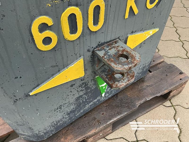 600 KG STAHLBETON FRONTGEWICHT