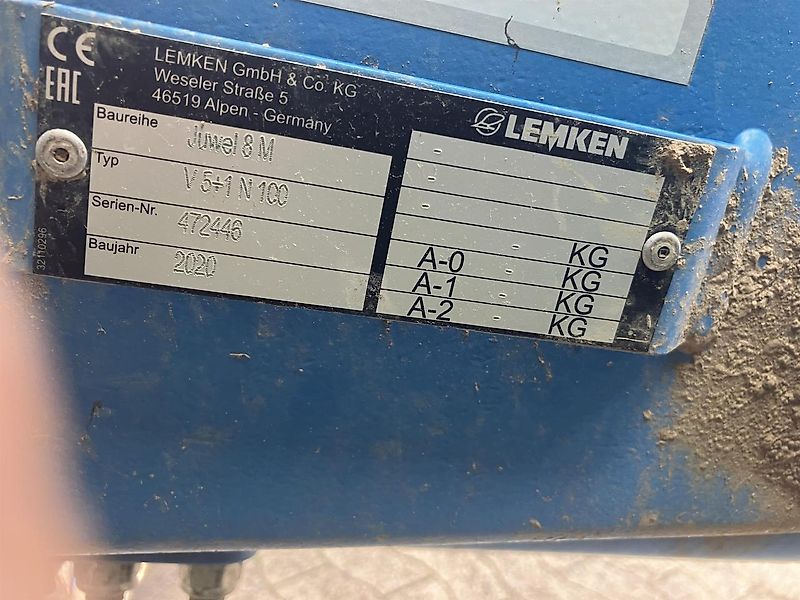 Lemken Juwel 8 MV 5+1 N 100