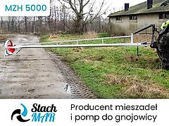 StachMar Mieszadło Mikser do gnojowicy na siłowniku TYP MZH 5000