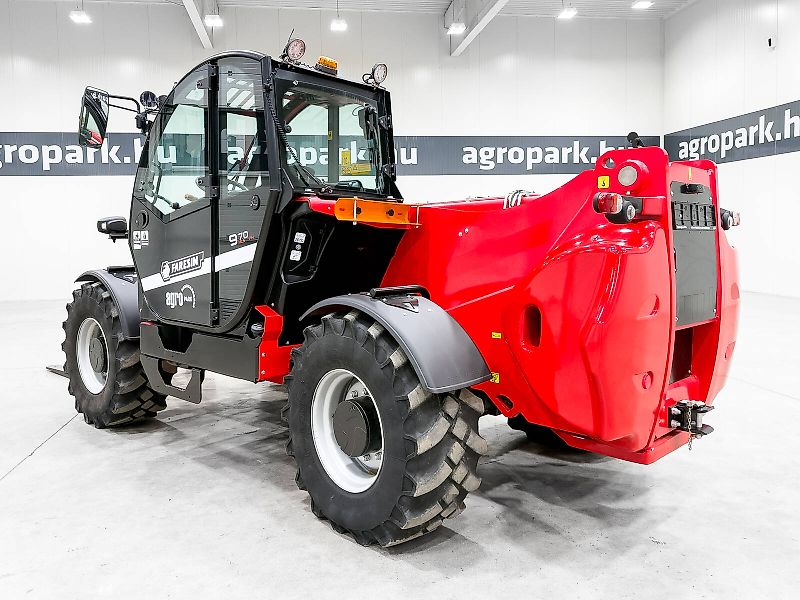 Faresin 9.70 HLS 74 telehandler with 7 ton and 8,8 m capacity, Joystick, pallet fork, bucket, 152 liter pump