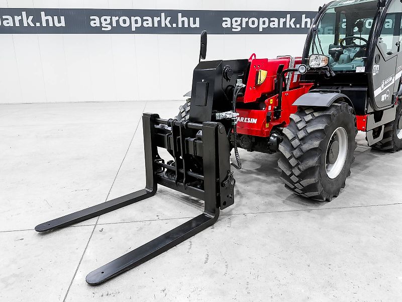 Faresin 9.70 HLS 74 telehandler with 7 ton and 8,8 m capacity, Joystick, pallet fork, bucket, 152 liter pump
