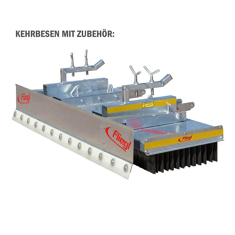 Fliegl Kehrbesen Löwe 2,50m verzinkt Besen