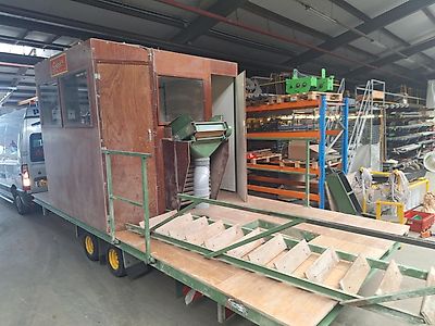 Schouten verlesetisch, verlese kabine