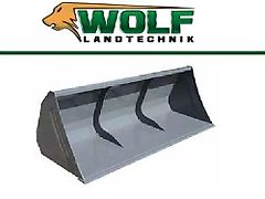 Wolf-Landtechnik GmbH Universalschaufel PLUS | Frontladerschaufel | Leichtgutschaufel | 1,20m | SSP12 | verschiedene Größen möglich
