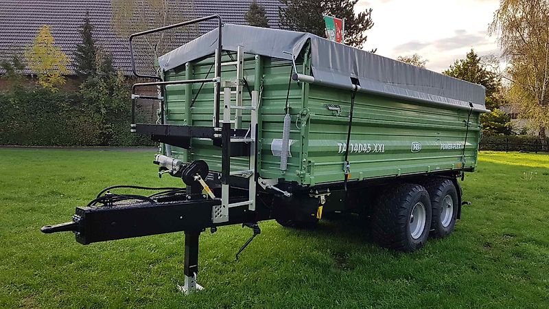 Brantner TA 14045 Aktion mit 600+600er Aufbau + Planenaufbau kmpl. + 500er Radial BKT 693 M Breitreifen NEU + 2-Gang-Sattelstützewinde + etc