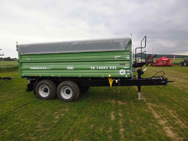 Brantner TA 14045 Aktion mit 600+600er Aufbau + Planenaufbau kmpl. + 500er Radial BKT 693 M Breitreifen NEU + 2-Gang-Sattelstützewinde + etc