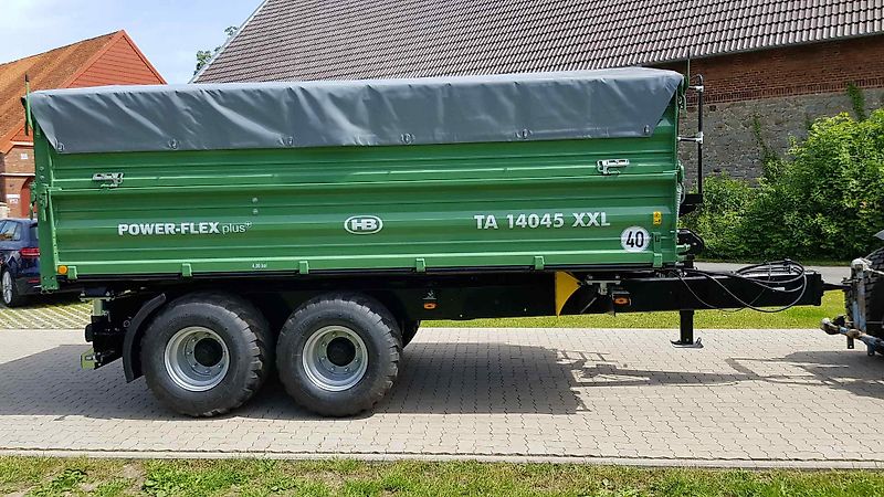 Brantner TA 14045 Aktion mit 600+600er Aufbau + Planenaufbau kmpl. + 500er Radial BKT 693 M Breitreifen NEU + 2-Gang-Sattelstützewinde + etc