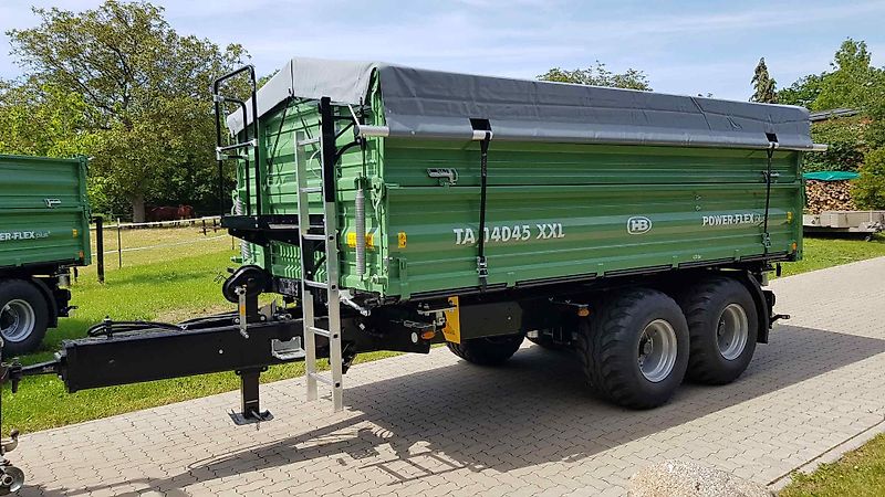 Brantner TA 14045 Aktion mit 600+600er Aufbau + Planenaufbau kmpl. + 500er Radial BKT 693 M Breitreifen NEU + 2-Gang-Sattelstützewinde + etc