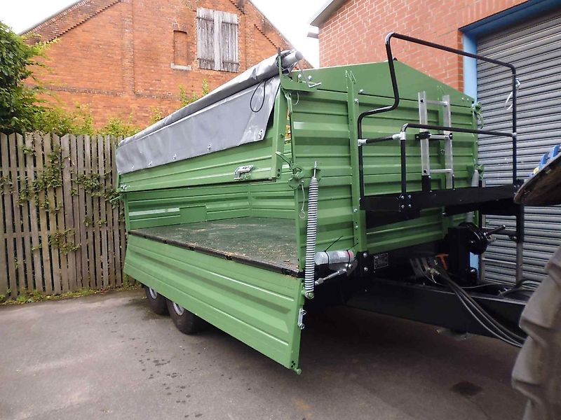 Brantner TA 14045 Aktion mit 600+600er Aufbau + Planenaufbau kmpl. + 500er Radial BKT 693 M Breitreifen NEU + 2-Gang-Sattelstützewinde + etc