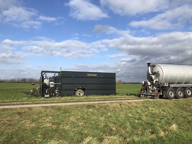 Verschlauchungstechnik Dieselmotor Pumpstation Gülleverschlauchung Güllepumpe Verschlauchung Kreiselpumpe Cornell